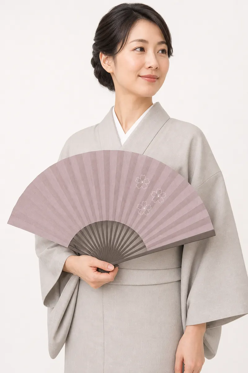 桜鼠 扇子
