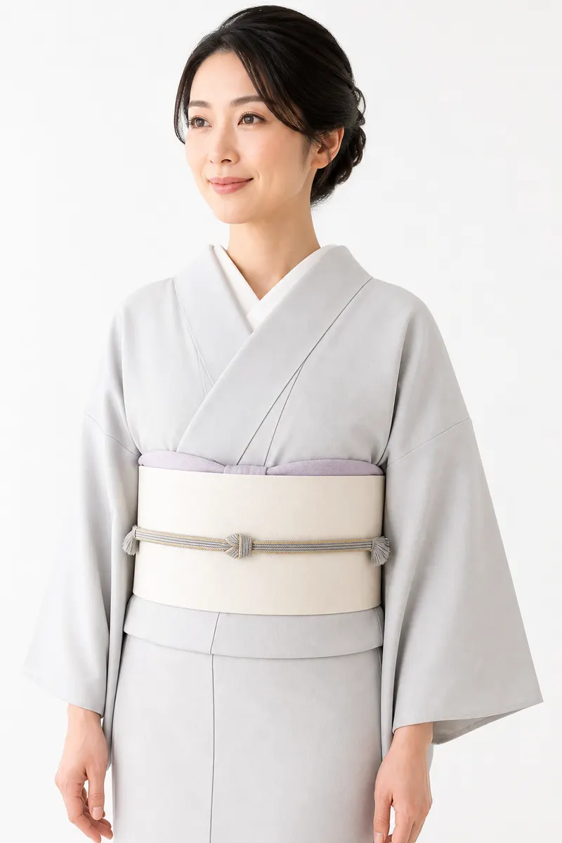 薄藤 帯揚げ・帯締めセット