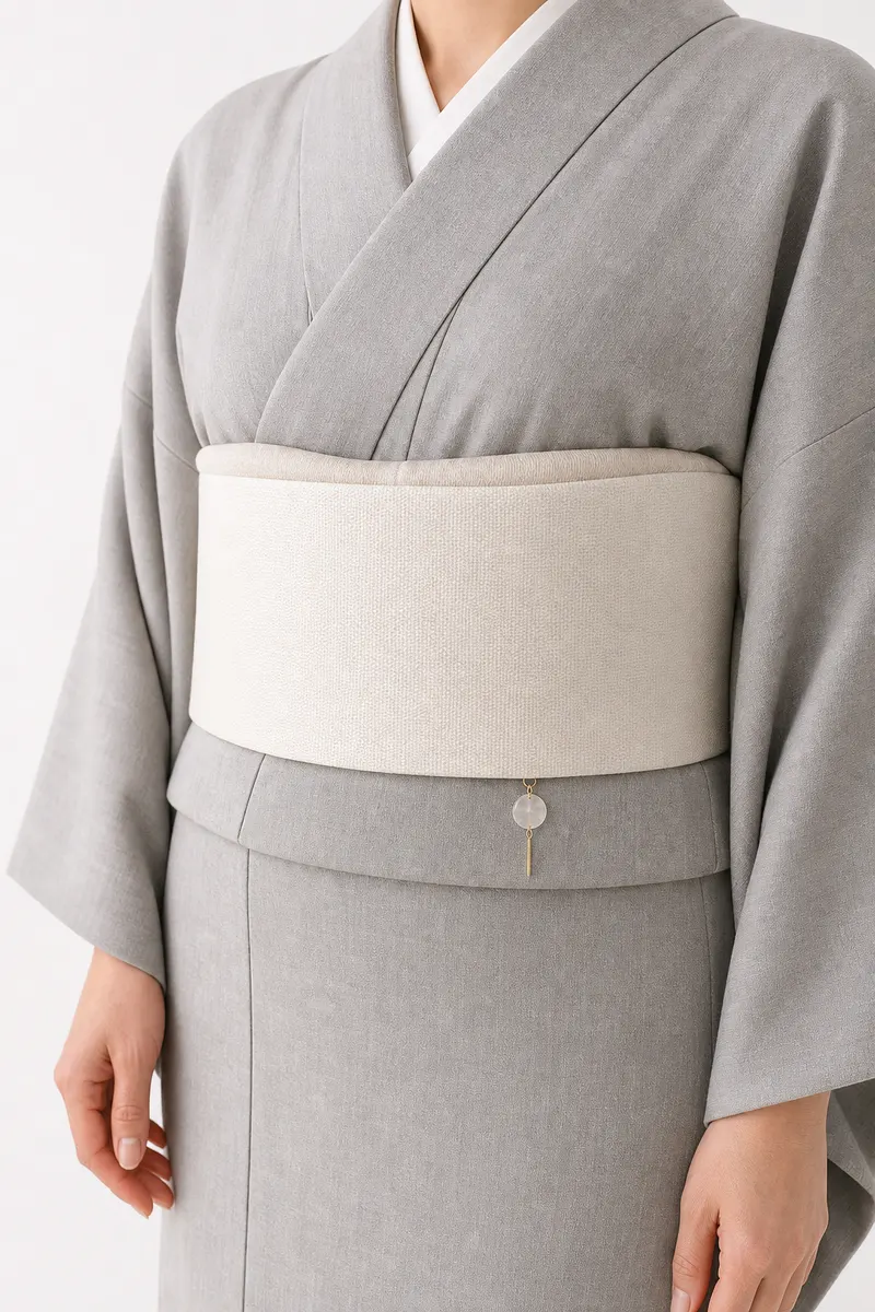白霞 帯飾りチャーム