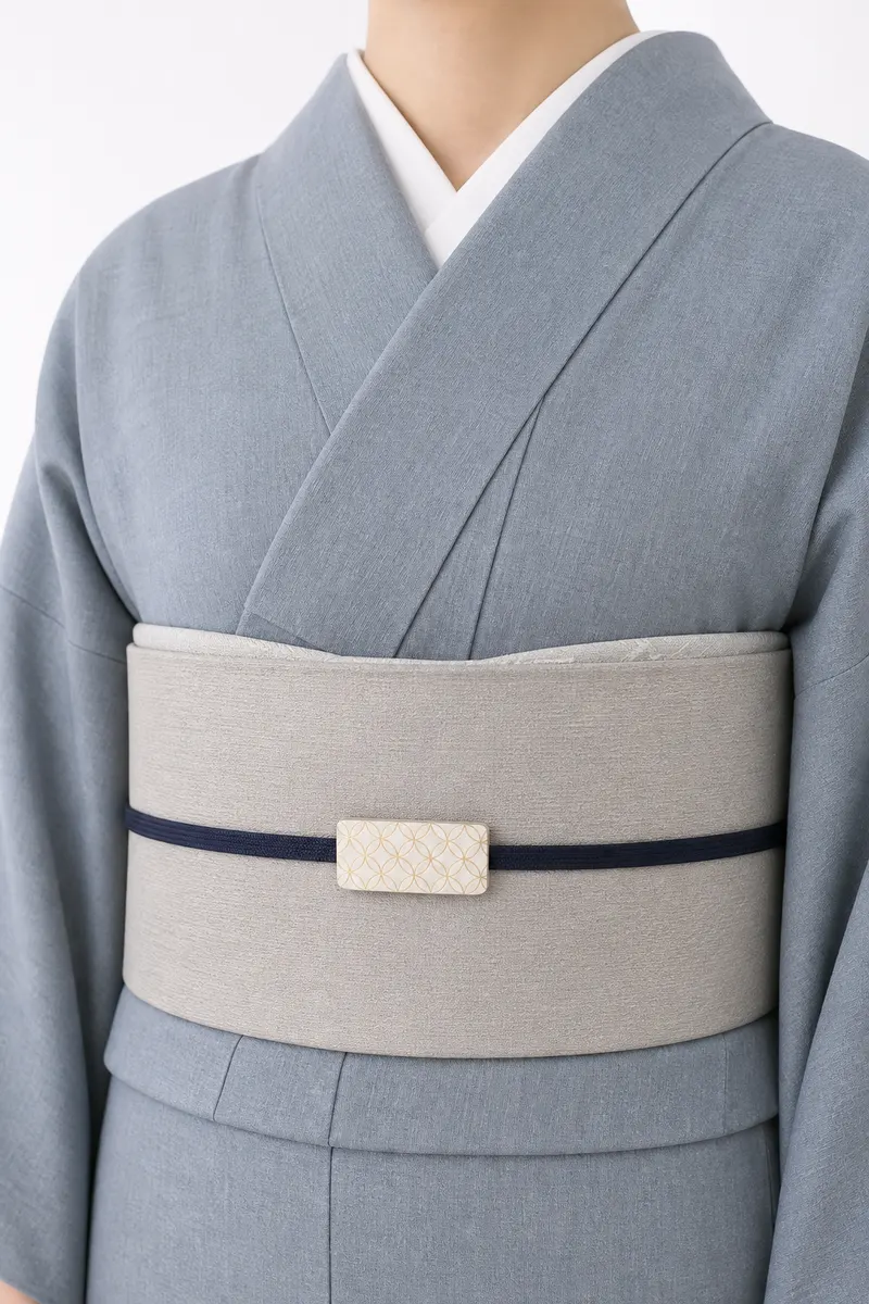 白七宝 帯留め